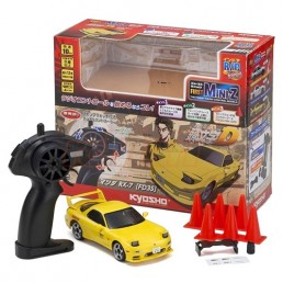 1/28 First Mini-Z Initial-D Mazda SAVANNA RX-7 FD3S w/ 2.4GHz Radio Readyset RTR Car Kit