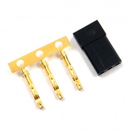 Servo Connector Plug Black Pin Housing Set