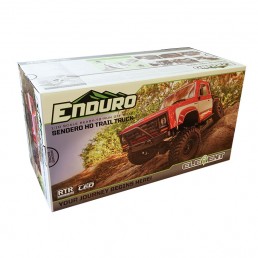 Enduro Sendero HD 4x4 RTR 1/10 Rock Crawler Red w/ 2.4GHz Radio