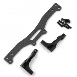 Rear Low Profile Shock Mount Upper Bulkhead For Xpress Execute XQ10 XQ1S XQ2S