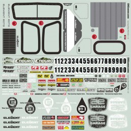 Enduro Ecto Decal Sheet