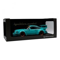 1/18 RWB 964 Light Blue Resin Scale Model Car