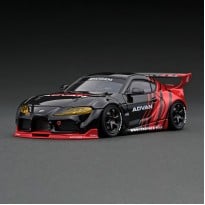 1/43 Pandem Toyota Supra A90 Advan Black Red Resin Scale Model Car