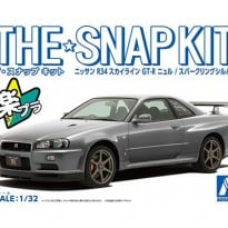 1/32 Nissan R34 Skyline GT-R Nur Sparkling Silver