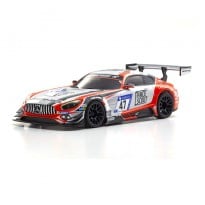 Mini-Z RWD MR03 Mercedes-AMG GT3 No.47 24H Nurburgring 2018 Set w/ LED KT-531P Radio RTR Readyset EP