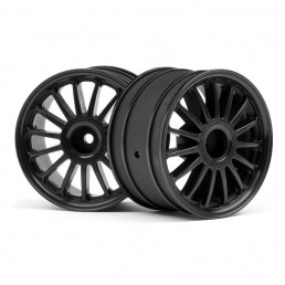 WR8 Tarmac 2.2inch 57x35mm Rim 2 pcs Black