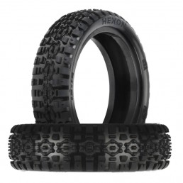 Hexon CR4 2WD 2.2inch Front Carpet Buggy Tires 2 pcs For 1/10 RC Buggy
