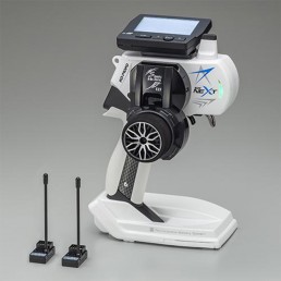 EX-NEXT 8-Channel 2.4GHz Transmitter w/ KR-420XT Short Antenna Version Double Receiver BT Stand Set