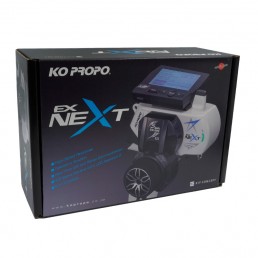 EX-NEXT 8-Channel 2.4GHz Transmitter w/ KR-420XT Short Antenna Version Double Receiver BT Stand Set