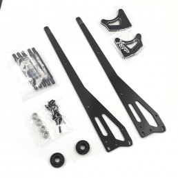 Graphite Adjustable Wheelie Bar For Traxxas Slash 2WD