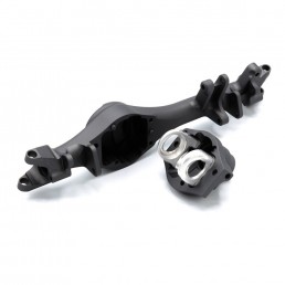 F10T Aluminum Front Axle Housing Set Black For VS4-10 Based Vehicles