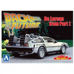 1/43 Back To The Future Pullback DeLorean From Part 1