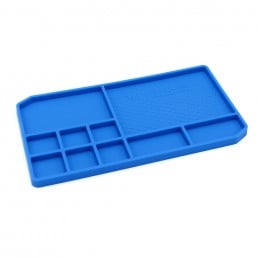 Rubber Parts Tray Blue