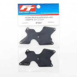 RC8B4 G10 2mm FT Rear Suspension Arm Inserts 2 pcs