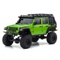 Mini-Z 4x4 1/24 Jeep Wrangler Unlimited Rubicon Crawler Mojito Readyset RTR EP w/ Accesorry Parts KT-531P Radio