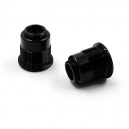 XLP Aluminum Shock Body 2 pcs Black