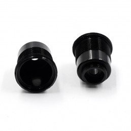 XLP Aluminum Shock Body 2 pcs Black