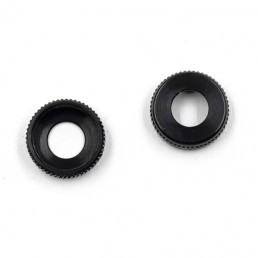 XLP Aluminum Cap 2 pcs Black For Shock Body