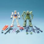 1/144 HGUC Gunpla Starter Set: Gundam Vs. Zaku II