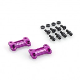 GALM TC Aluminum Front Upper Arm Bracket Set Purple