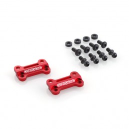 GALM TC Aluminum Front Upper Arm Bracket Set Red