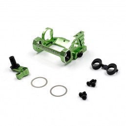 Aluminum MM2 Motor Mount Set Green