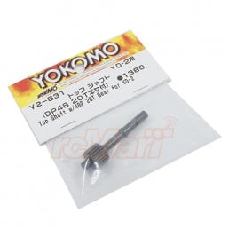 YD-2 Aluminum Top Shaft w/ 48P 20T Gear