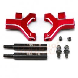 YD-2 Bevel Edge Aluminum Front Short A-Arm Set Red