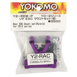 YD-2 Series Rear ESC Mount Set Purple