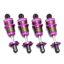 YD-2 Aluminum SLF Big Bore Shock Set Purple