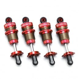 YD-2 Aluminum SLF Big Bore Shock Set Red