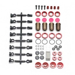 YD-2 Aluminum SLF Big Bore Shock Set Red