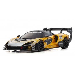 Mini-Z RWD MR03 McLaren Senna GTR Orange w/ LED KT-531P Radio RTR Readyset EP