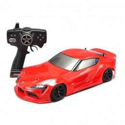 Drift Package GR Supra Body Red RWD ARTR Full Set EP w/ 2.4GHz Radio