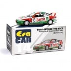 1/64 Honda Integra Type-R DC2 Hondasuoer Super N1 Endurance Race Livery 14 Diecast Scale Model Car