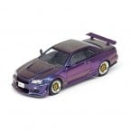 1/64 Nissan Skyline GT-T Magic Purple HKIMX 2022 Event Edition Diecast Scale Model Car