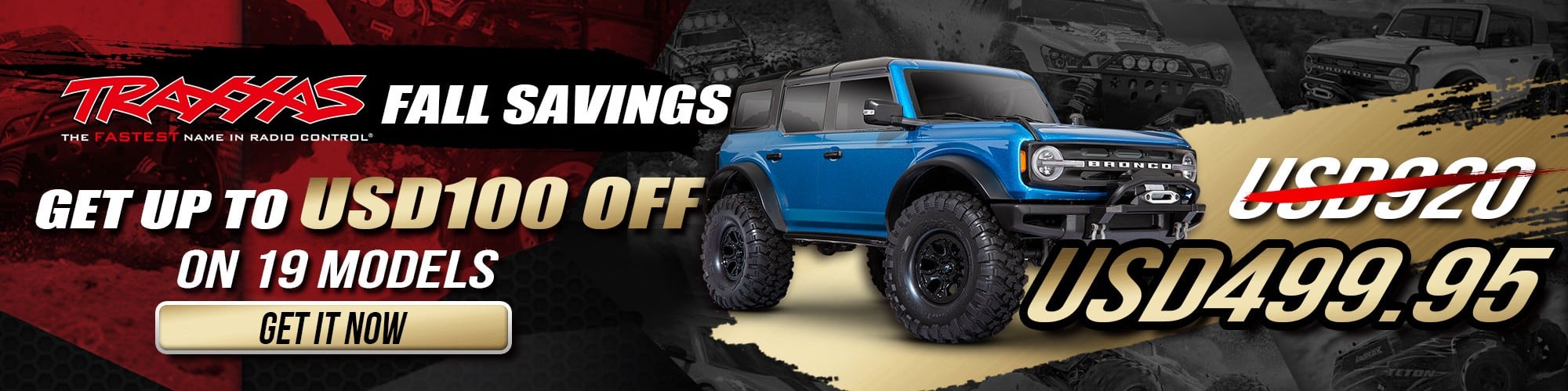 traxxas fall savings